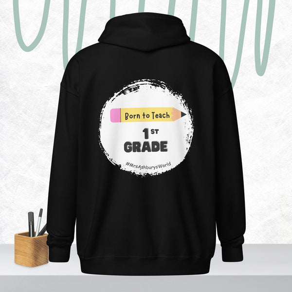 1st Grade Unisex heavy blend zip hoodie