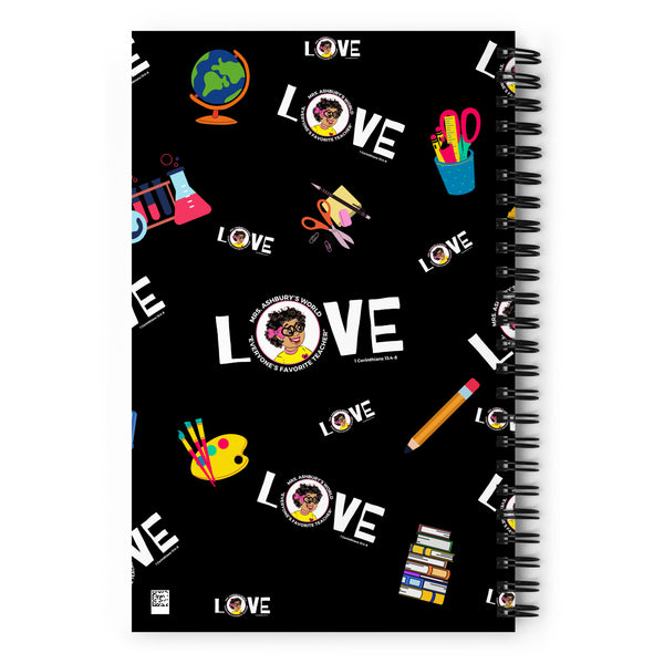 LOVE Spiral notebook