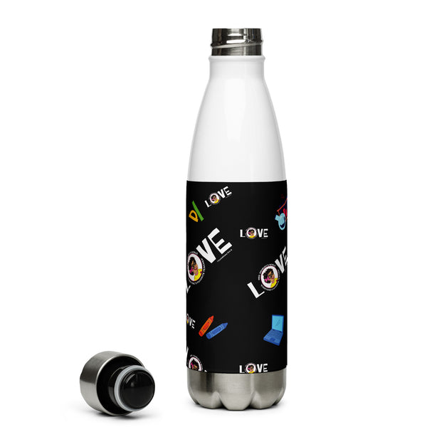 LOVE Stainless Steel Water Bottle